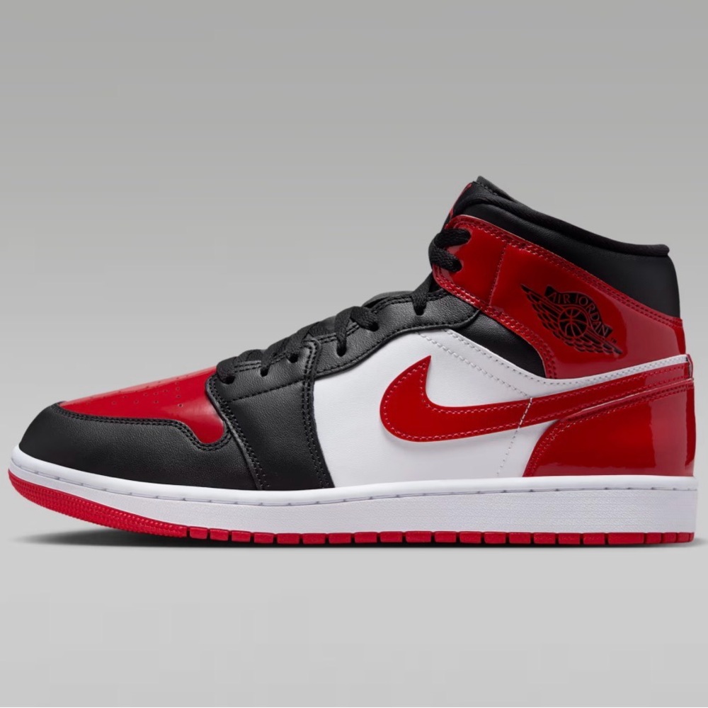 Jordan Women's Sneakers - Black,‎ Red, and White
